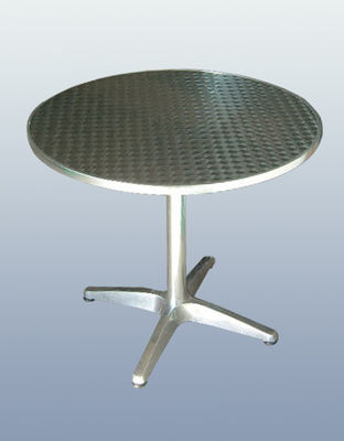 Aluminum Cyber Desk, Diameter 800MM/700MM/600MMX700MMH Exhibition booth event desk can be used outdoor