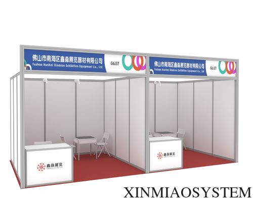 3x3x3.5m Upgreaded Shell Scheme Stand For Exhibition and Expo,Octanorm and Maxima system Booth Supplier in China