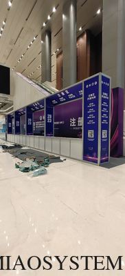 Qatar Expo 3x3M Shell Scheme Booth for Tradeshow And Event, Chinese Chaep Aluminum Exhibition Stand Supplier