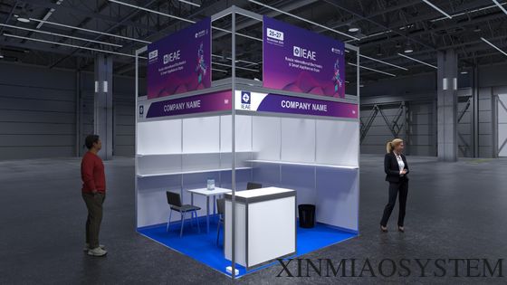 Qatar Expo 3x3M Shell Scheme Booth for Tradeshow And Event, Chinese Chaep Aluminum Exhibition Stand Supplier