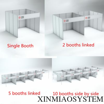 Aluminum Modular Exhibition Booth For Tradeshow And Expo,3X3m Or Customized