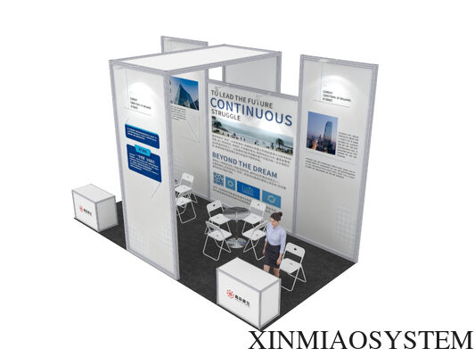 Ustomize 20X20FT Modular Aluminum Exhibition Booth Trade Show Booth For Exhibition Show Event