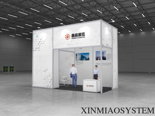 Ustomize 20X20FT Modular Aluminum Exhibition Booth Trade Show Booth For Exhibition Show Event