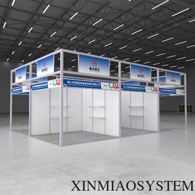 Saudi Arabia Aluminum Modular Shell Scheme Booth for Tradeshow and Event, Exhibition Booth 3x3 &3x6m Supplier in china, Octanorm and Maxima Booth