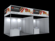 Modular Octanorm Similar Drawing booth with good price, Fabric 3X3m portable exhibition booth for tradeshow in china