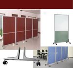 Metal Holder Feet Aluminum Alloy Room Divider Privacy Screens Divider Partition Movable Wheel for Hotel