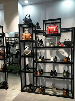display and exhibit appliance for shoes, Display stand for bags , Aluminum Display Racks for bags and shoes decoration