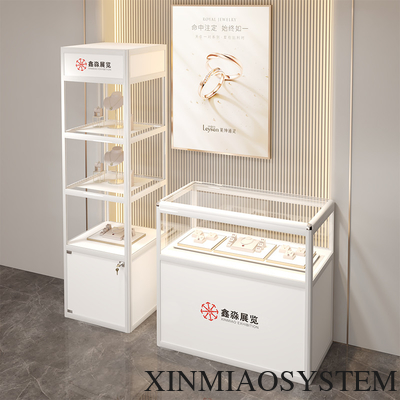 Customizable Weight Capacity Display Showcase in Wood/Metal for Your Requirements