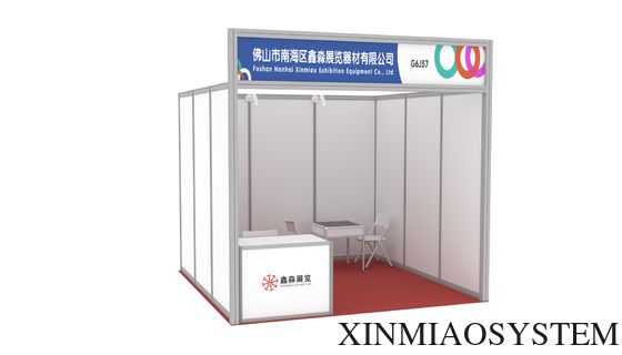 3x3x3.5m Upgreaded Shell Scheme Stand For Exhibition and Expo,Octanorm and Maxima system Booth Supplier in China