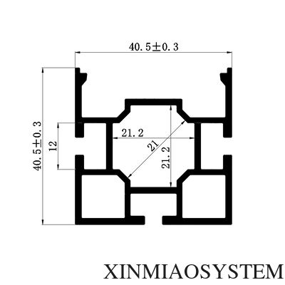 Custom Design Aluminum Profiles For Custom Stand Including Cutting Customization Options with Thermal Conductivity Performance