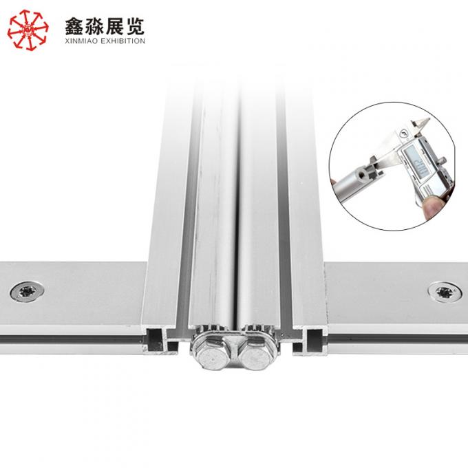 Soportes de exhibición del estilo del quiosco y de la pantalla | Exhibiciones de piso con los sistemas de cable para exhibir los paneles gráficos, carteles, ilustraciones, 2