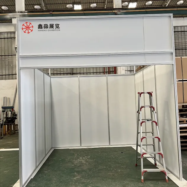 Stand de exposición modular de aluminio para ferias y exposiciones, 3x3m o personalizado 7