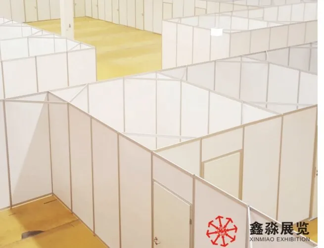 Stand de exposición modular de aluminio para ferias y exposiciones, 3x3m o personalizado 9