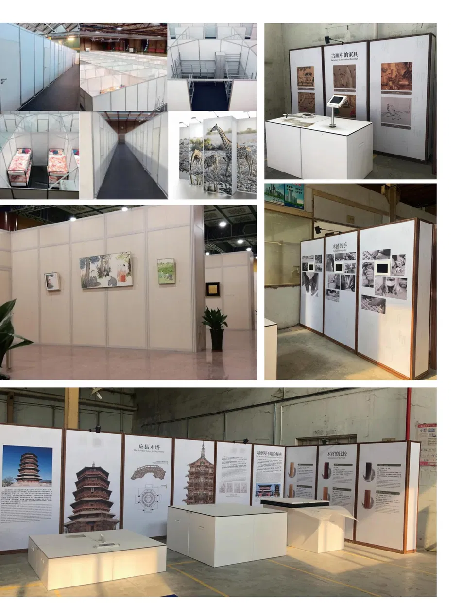 Stand de exposición modular de aluminio para ferias y exposiciones, 3x3m o personalizado 11