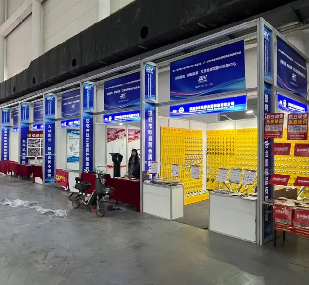 Stand de exposición modular de aluminio para ferias y exposiciones, 3x3m o personalizado 17