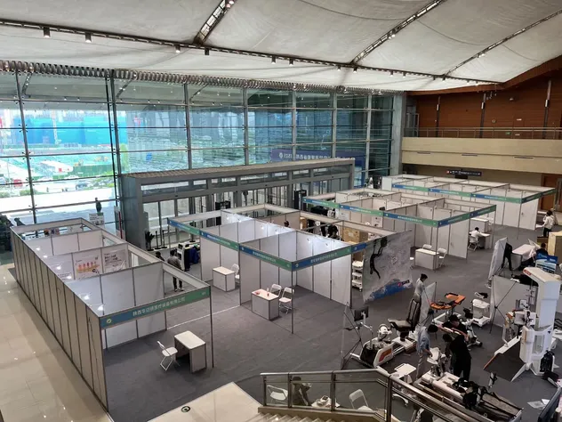 Stand de exposición modular de aluminio para ferias y exposiciones, 3x3m o personalizado 16