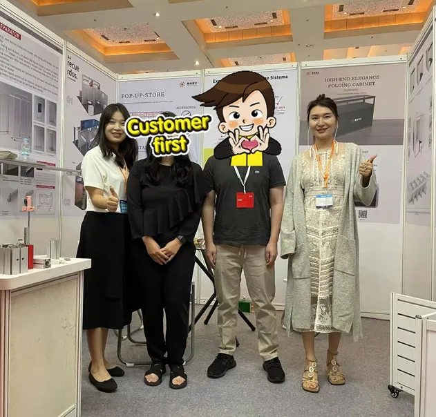 Stand de exposición modular de aluminio para ferias y exposiciones, 3x3m o personalizado 21