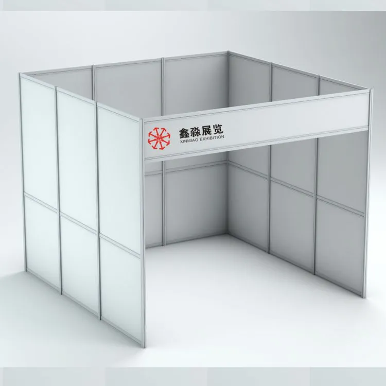 XINMIAOSYSTEM 3X3 Shell Scheme Stand Manufactory In China,Standard Exhibit Booth 1