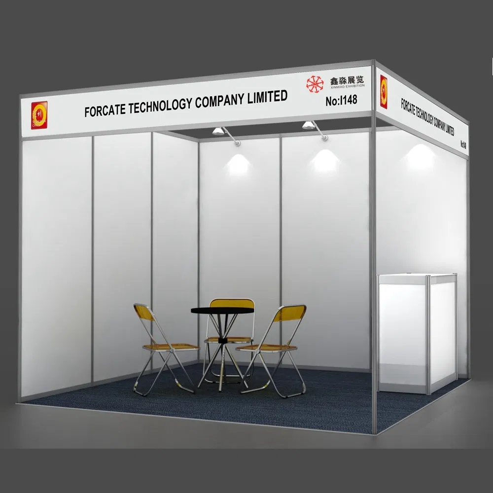 XINMIAOSYSTEM 3X3 Shell Scheme Stand Manufactory In China,Standard Exhibit Booth 0