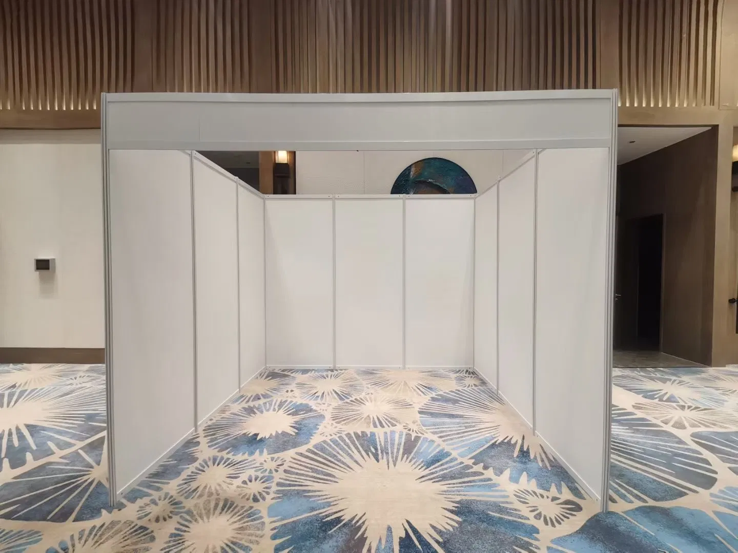 XINMIAOSYSTEM 3X3 Shell Scheme Stand Manufactory In China,Standard Exhibit Booth 4